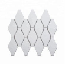 High quality arabesque ceramic backsplash mosaic